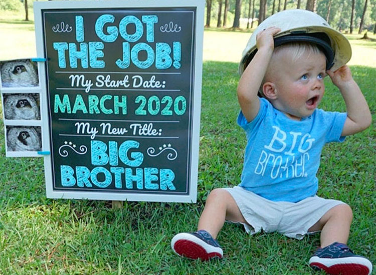 Sweet best sale baby announcements