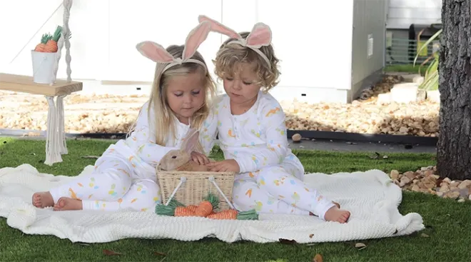 14 Adorable Baby and Toddler Easter Pajamas HERO