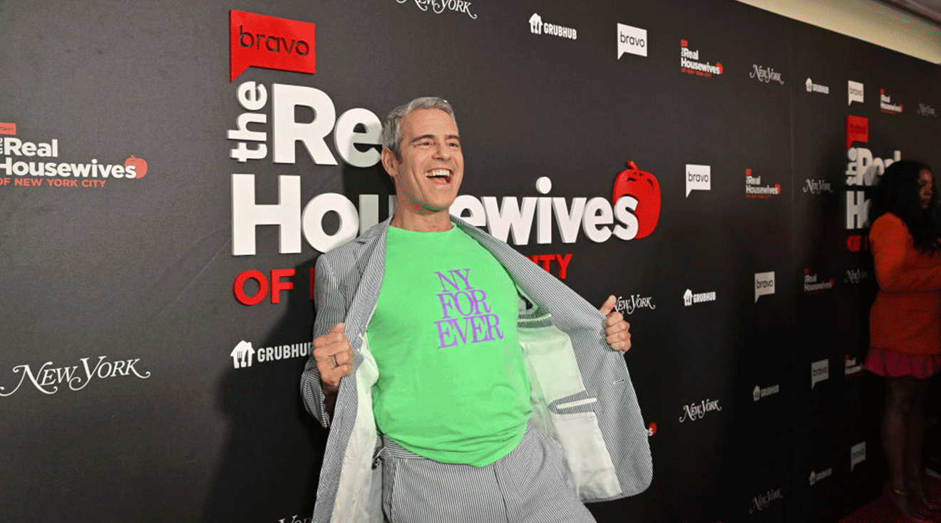 Andy Cohen attends The Real Housewives of New York Premiere Celebration at The Rainbow Room on July 12, 2023 in New York City.