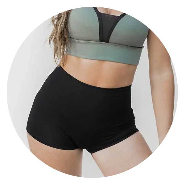 ALPHA WING Women's and Girl's Seamless High Waist Shapewear with