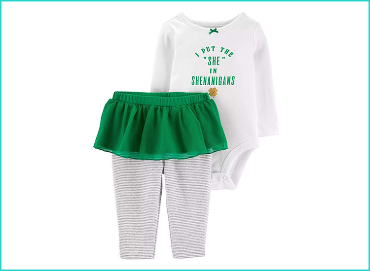 st patty's day baby clothes