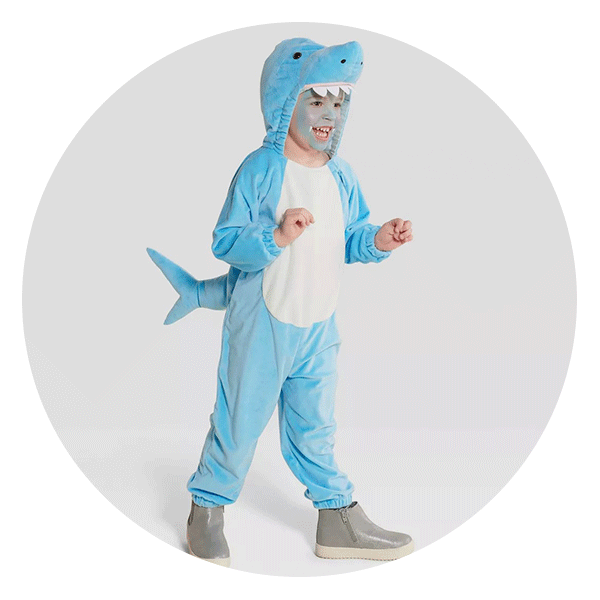 Hyde and EEK! Shark Halloween Costume Jumpsuits