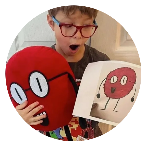 Budsies Custom Stuffed Animals from Kid's Drawings & Art