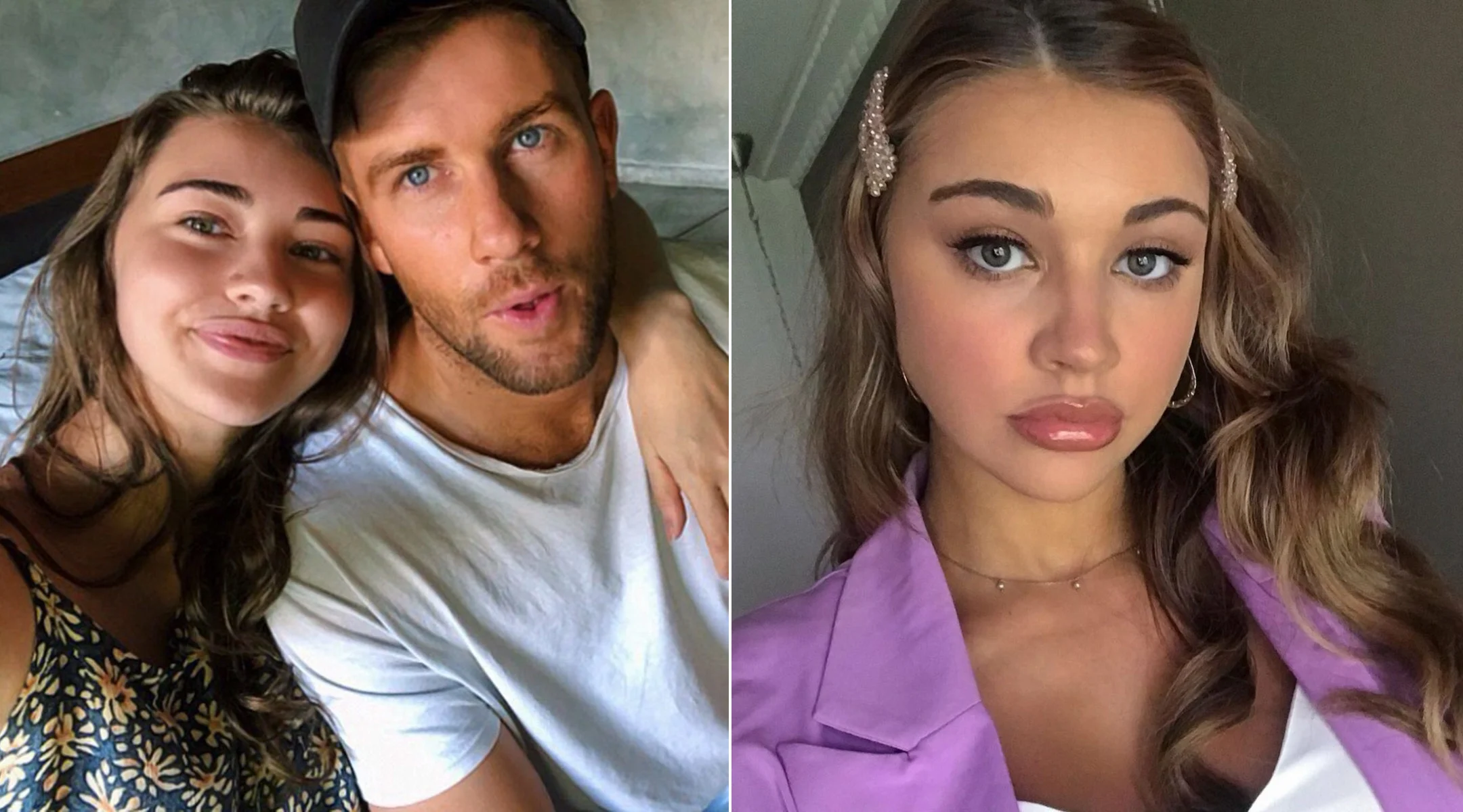 Erin Langmaid delivers her baby without realizing she was pregnant