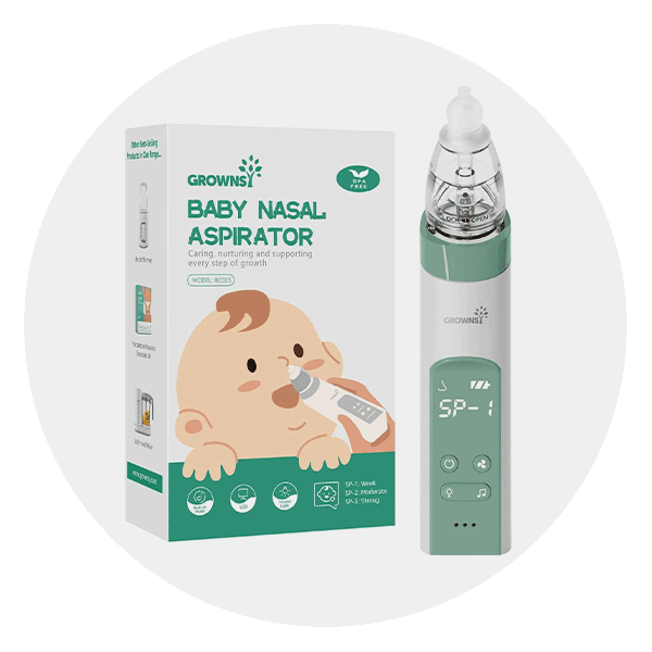 Electric Baby Nasal Aspirator | The NozeBot by Dr. Noze Best | Hospital  Grade Suction | Nasal Vacuum | Safe for Infants and Toddlers