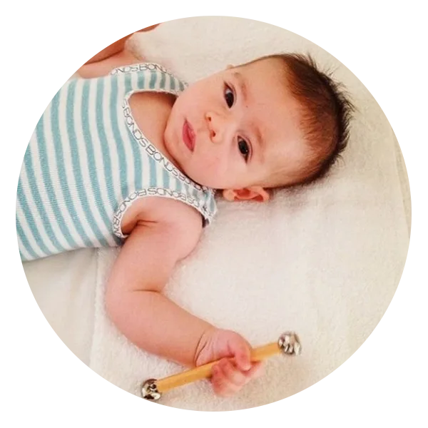 Montessori Bell Shaker Baby Rattle