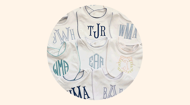 best monogrammed and personalized baby gifts 2022