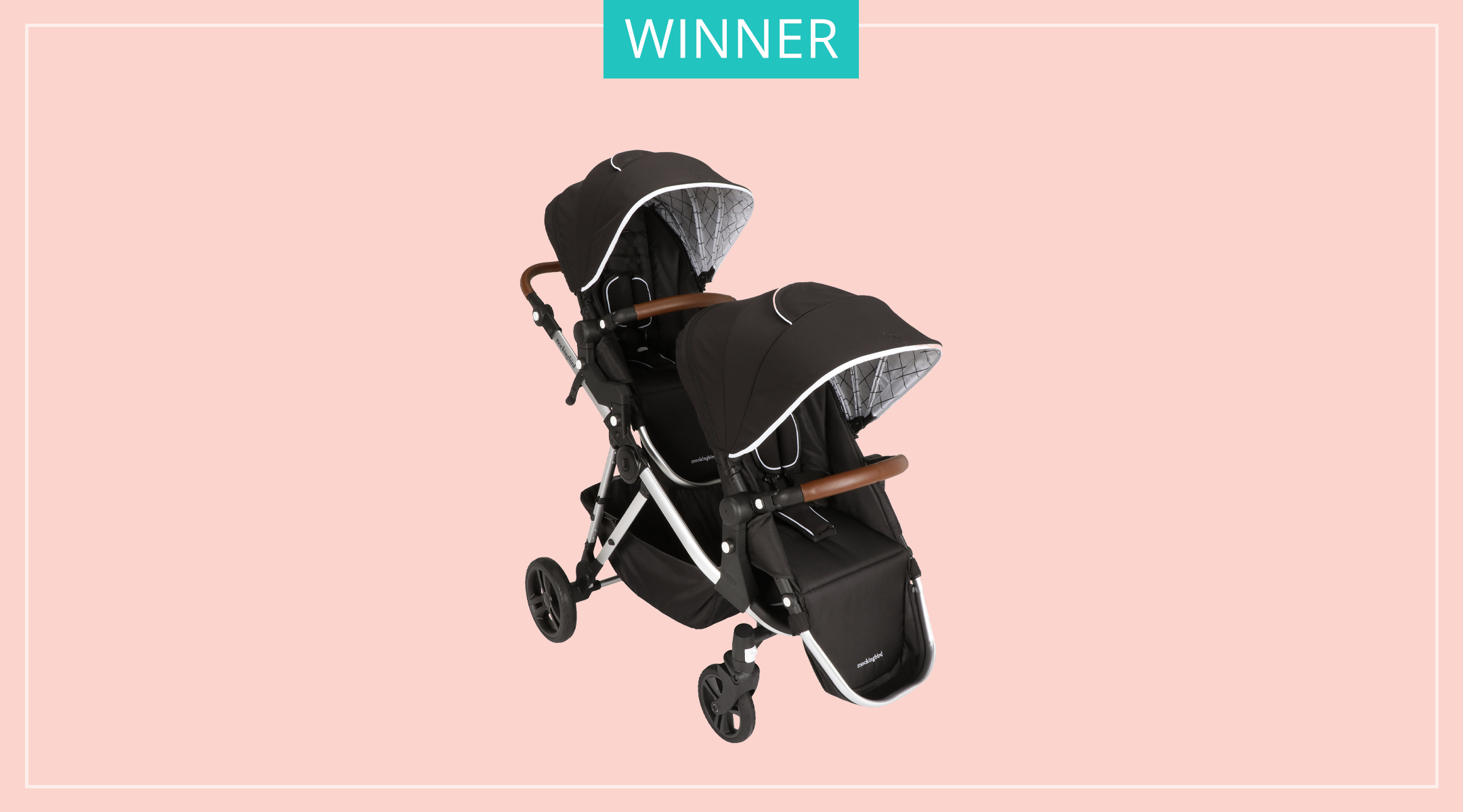 Mockingbird single to double stroller