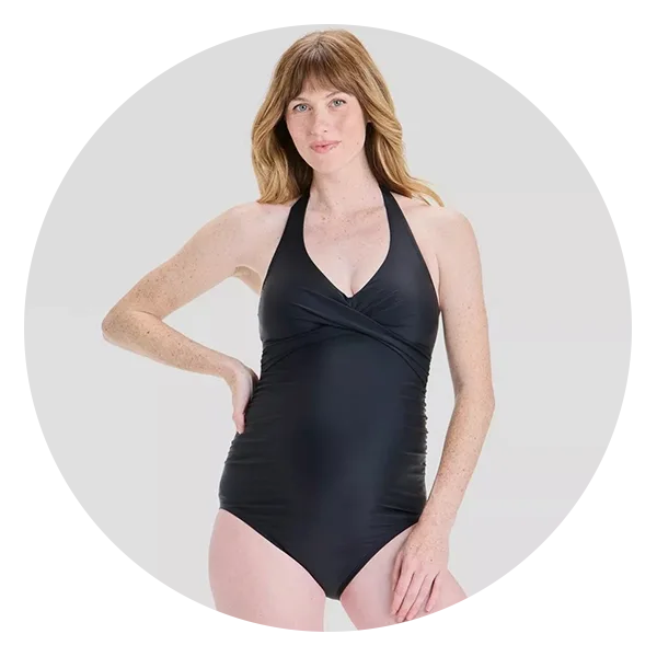 Isabel Maternity by Ingrid & Isabel Maternity One Piece Swimsuit