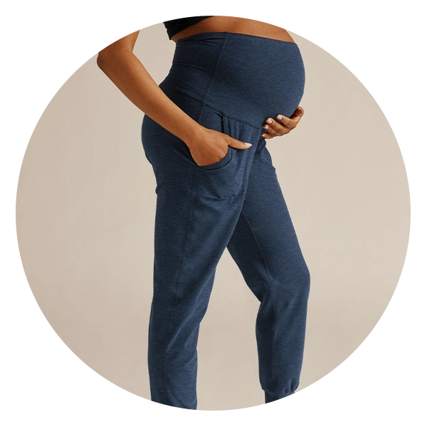 Elastic Waist Belly Paneled Pocket Detailed Viscose Maternity Trousers  S1MI03Z8HFH  S1MI03Z8HFH  LC Waikiki