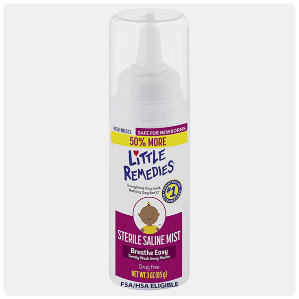 Little Remedies Sterile Saline Mist