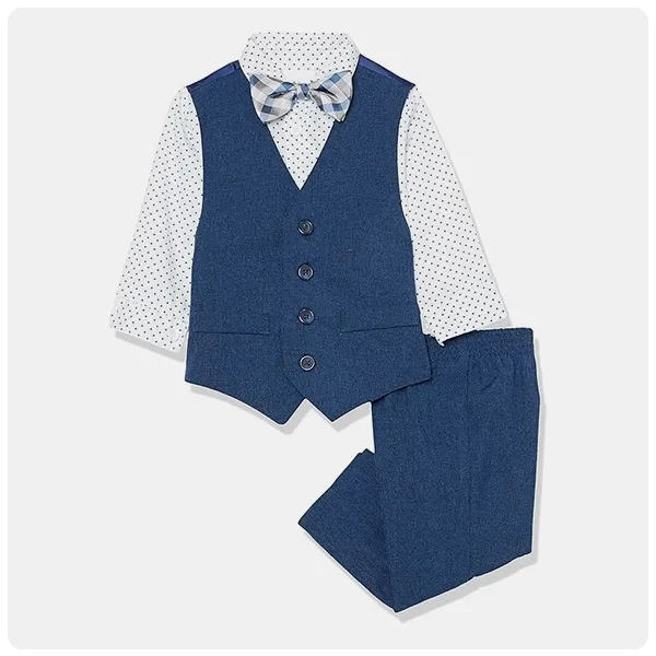 Van Heusen Baby Boys 4-Piece Suit Set