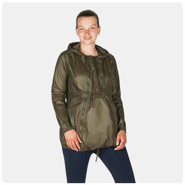 Modern Eternity Ciara Waterproof 3 in 1 Maternity Windbreaker