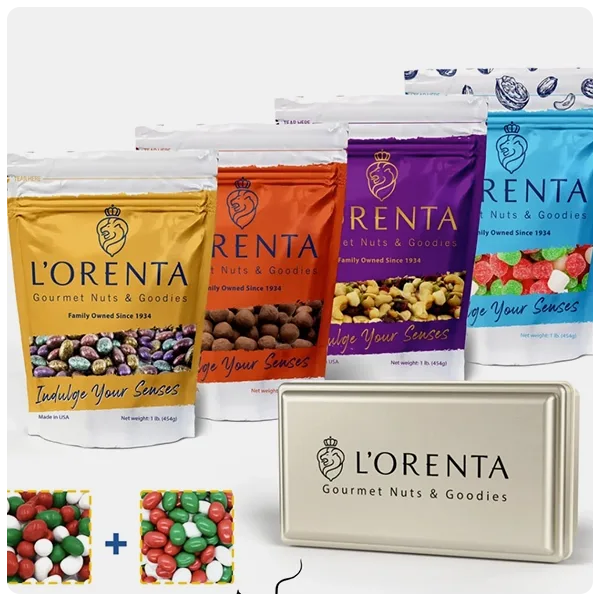 L’Orenta Nuts Kwanzaa Candy Gift Set