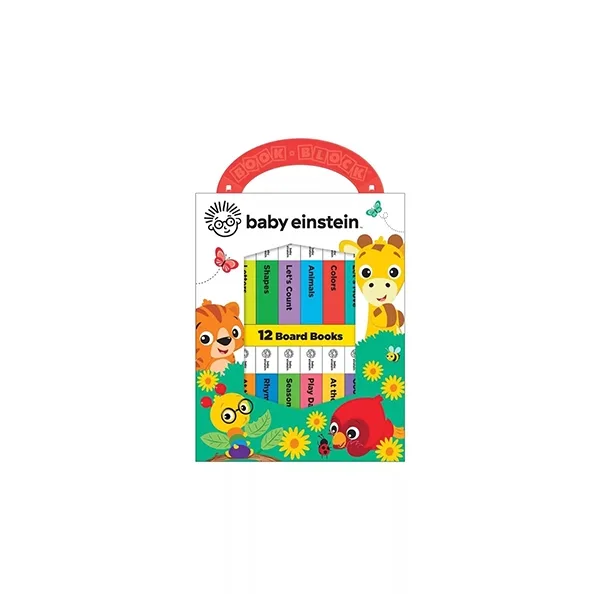 Baby Einstein My First Library Board Book Block Set