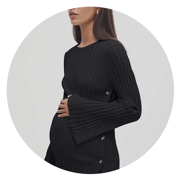 LEGOE Heritage Luxe L/S Button Knit