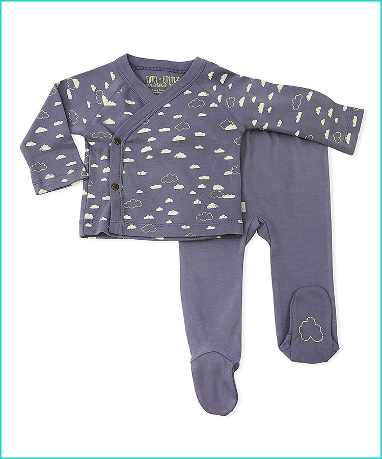 The Childrens Place Baby Boys Long Sleeve Two in One Sweater Set