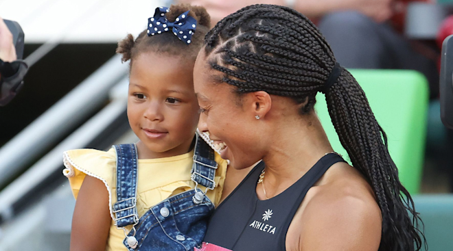 Allyson Felix Unveils Free Nursery for Olympic Athletes