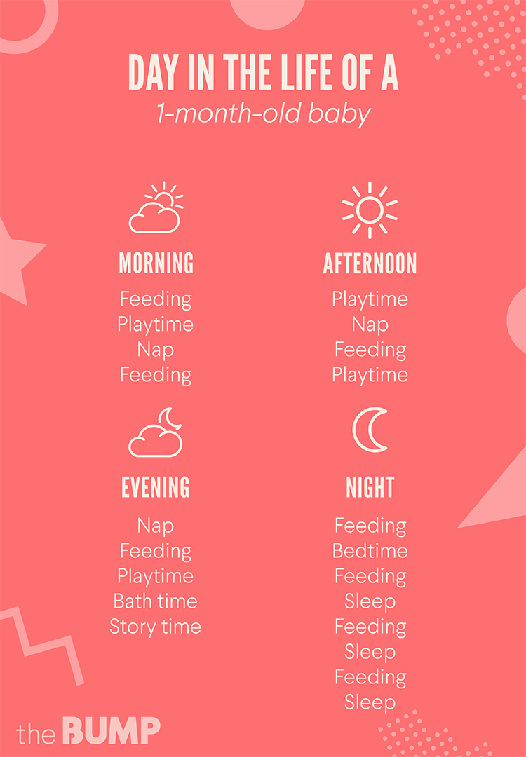 3 month old daily schedule