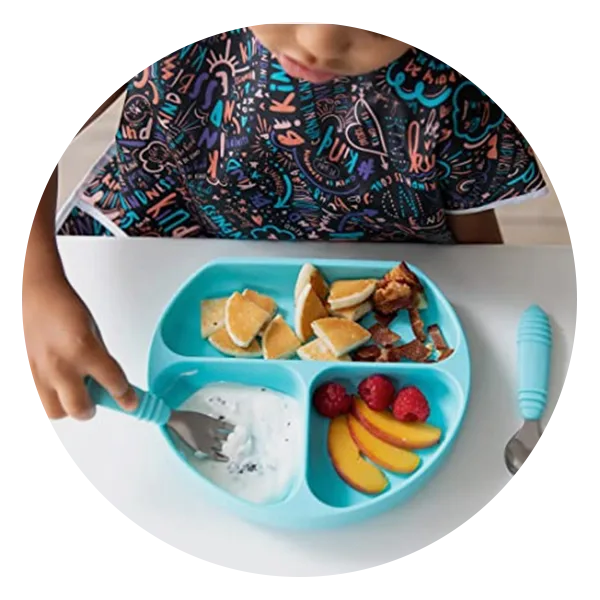 Bumkins Silicone Grip Dish