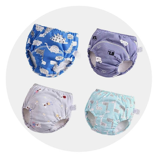 Amazon.com: Skhls Baby Toddler Thick Absorbent Potty Training Pants  Underwear (2T, 6pcs Girls') : Baby