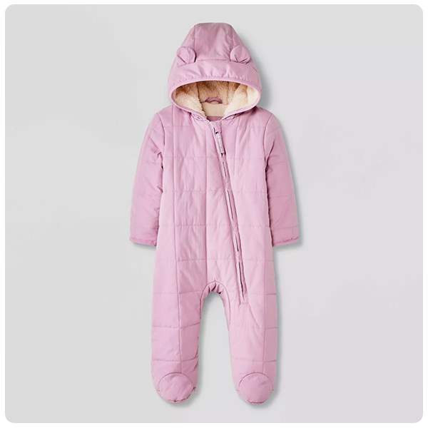 Cat & Jack Bunting Puffer Snowsuit