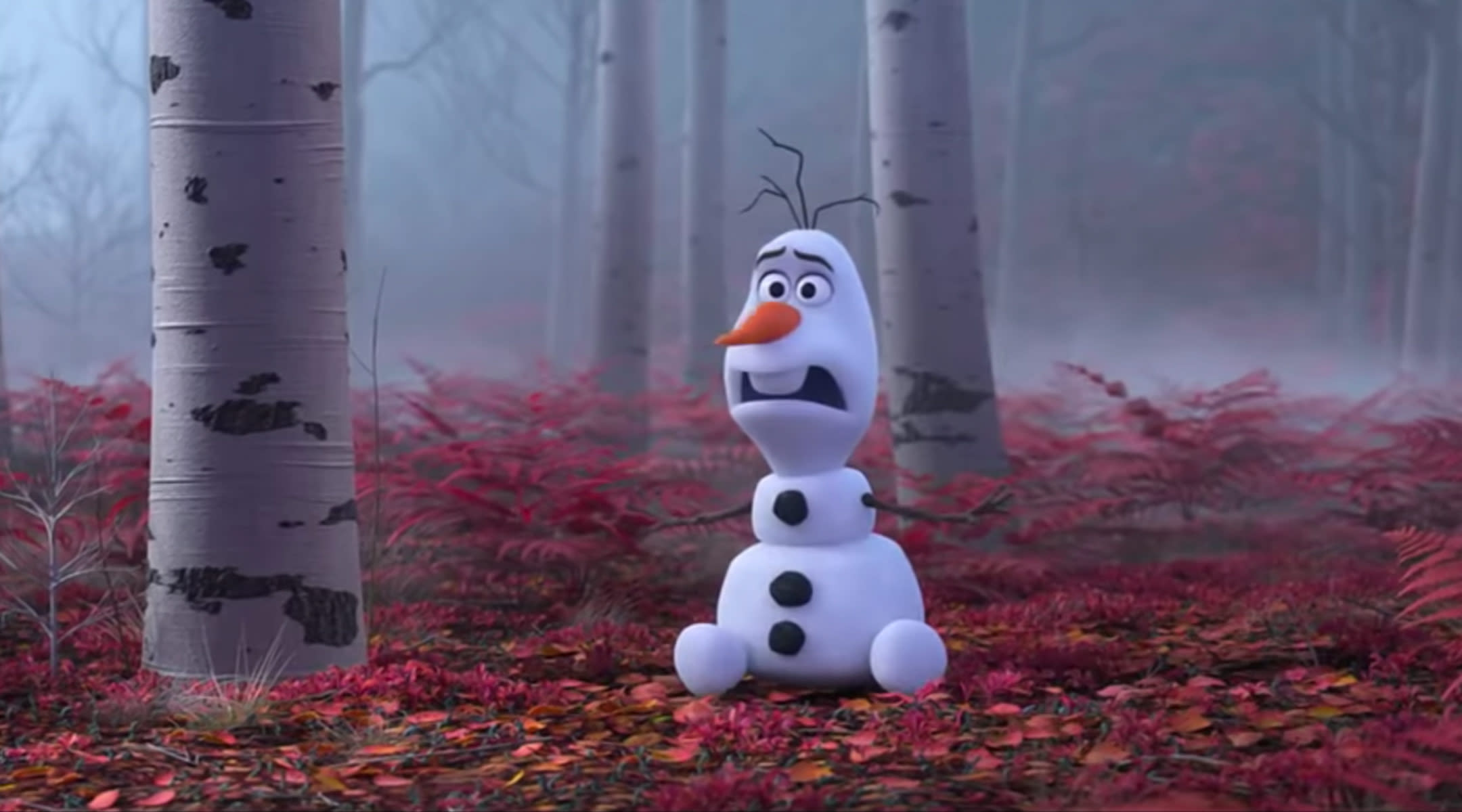 olaf from snow