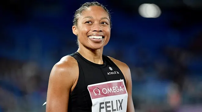 Allyson Felix Looks at Life Beyond the Olympics