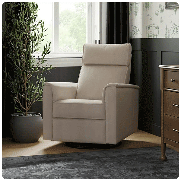 Namesake Willa Plus Power Glider Recliner w/ Power Headrest