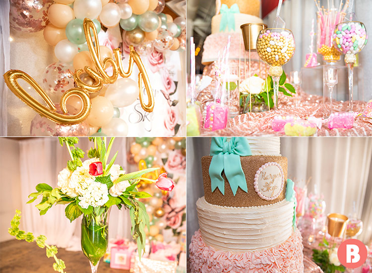 spring girl baby shower themes
