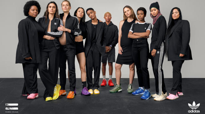 Pharrell Williams Celebrates Pregnant And Nursing Moms In New Adidas Ads -  ParentsTogether