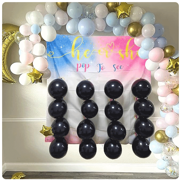 Hongpar Baby Gender Reveal Dart Board Game