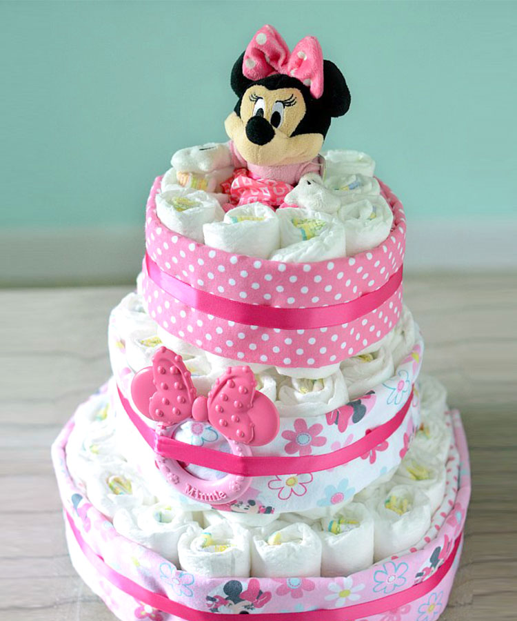 DIY 18 Adorable Diaper Cake Ideas to Make a Baby Shower More Special! -  YouTube