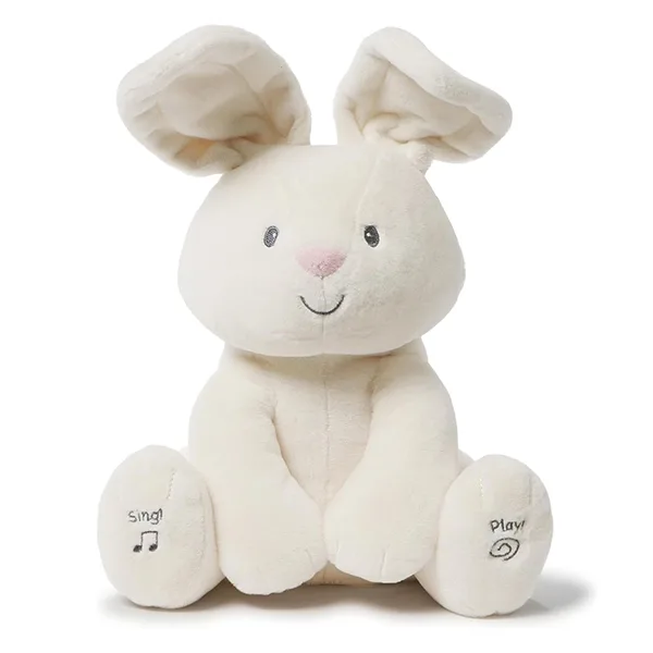 GUND Baby Flora The Bunny Animated Plush Stuffed Animal Toy