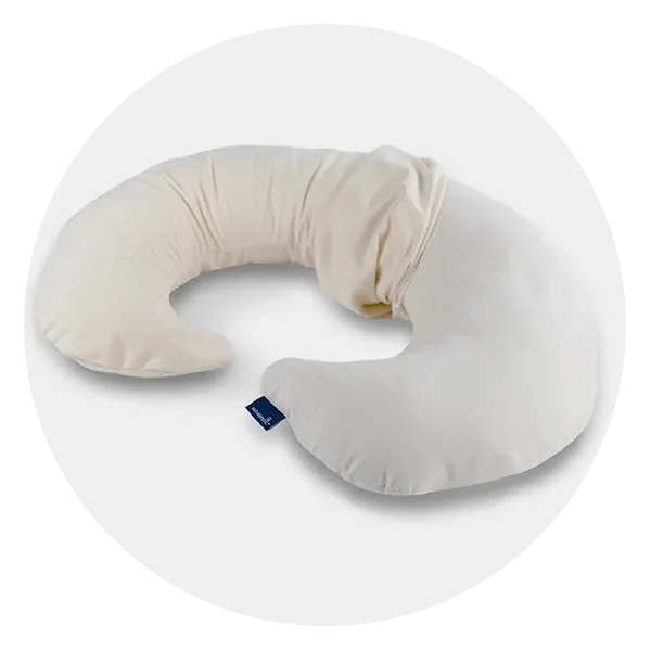 Momcozy Original Nursing Pillow for Breastfeeding, Plus Size Breastfeeding  Pillows for More Support, with Adjustable Waist Strap and Removable Cotton