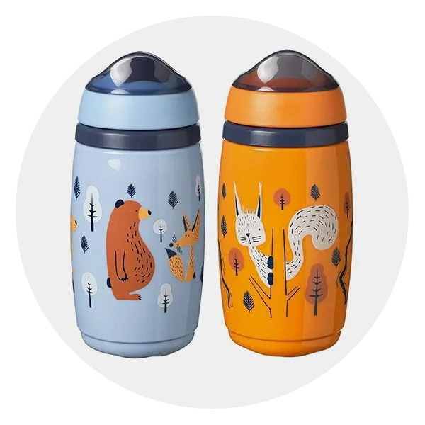 Tommee Tippee Superstar Insulated Toddler Sippy Cup, 2 Pack