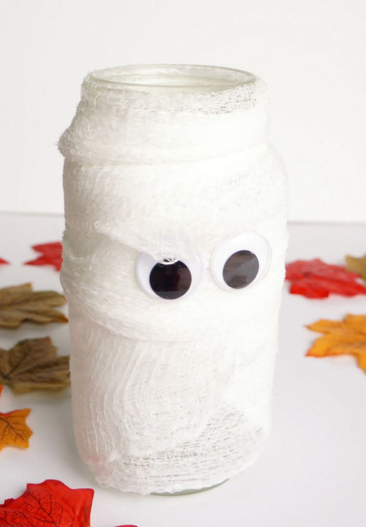 Puffy Paint Halloween Spook Craft - Emma Owl
