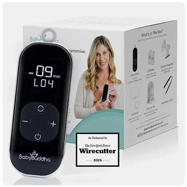 BabyBuddha 2.0 New & Improved Breast Pump