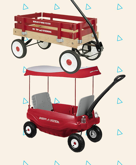 small red wagon toddler