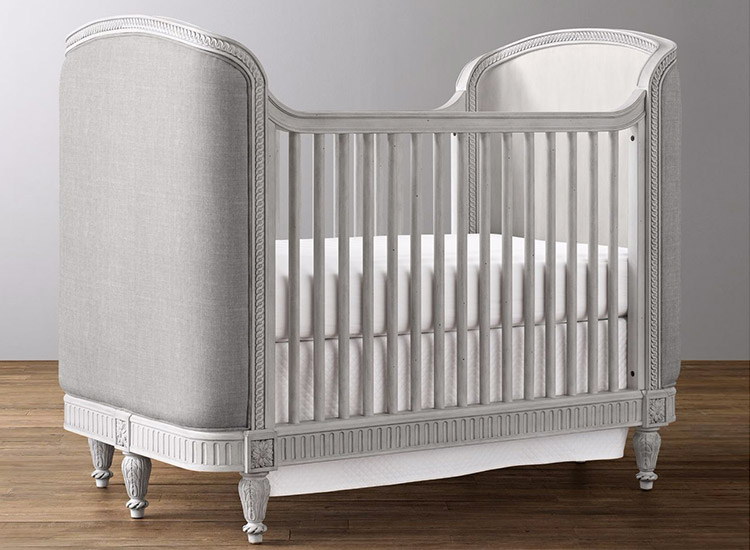 baby cribs grey