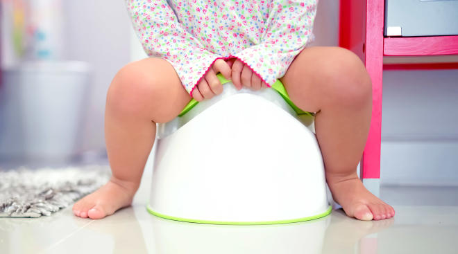 Toddler potty training