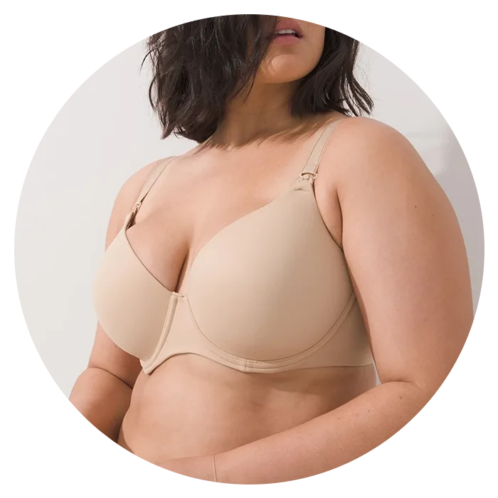 Soma embraceable full coverage contour nursing bra