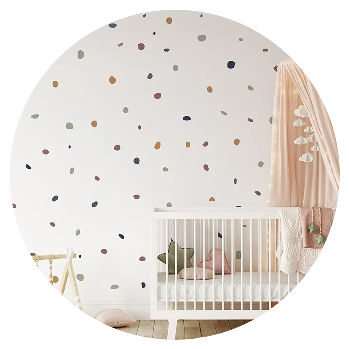 20 Trendiest Nursery Wallpaper and Wall Decals