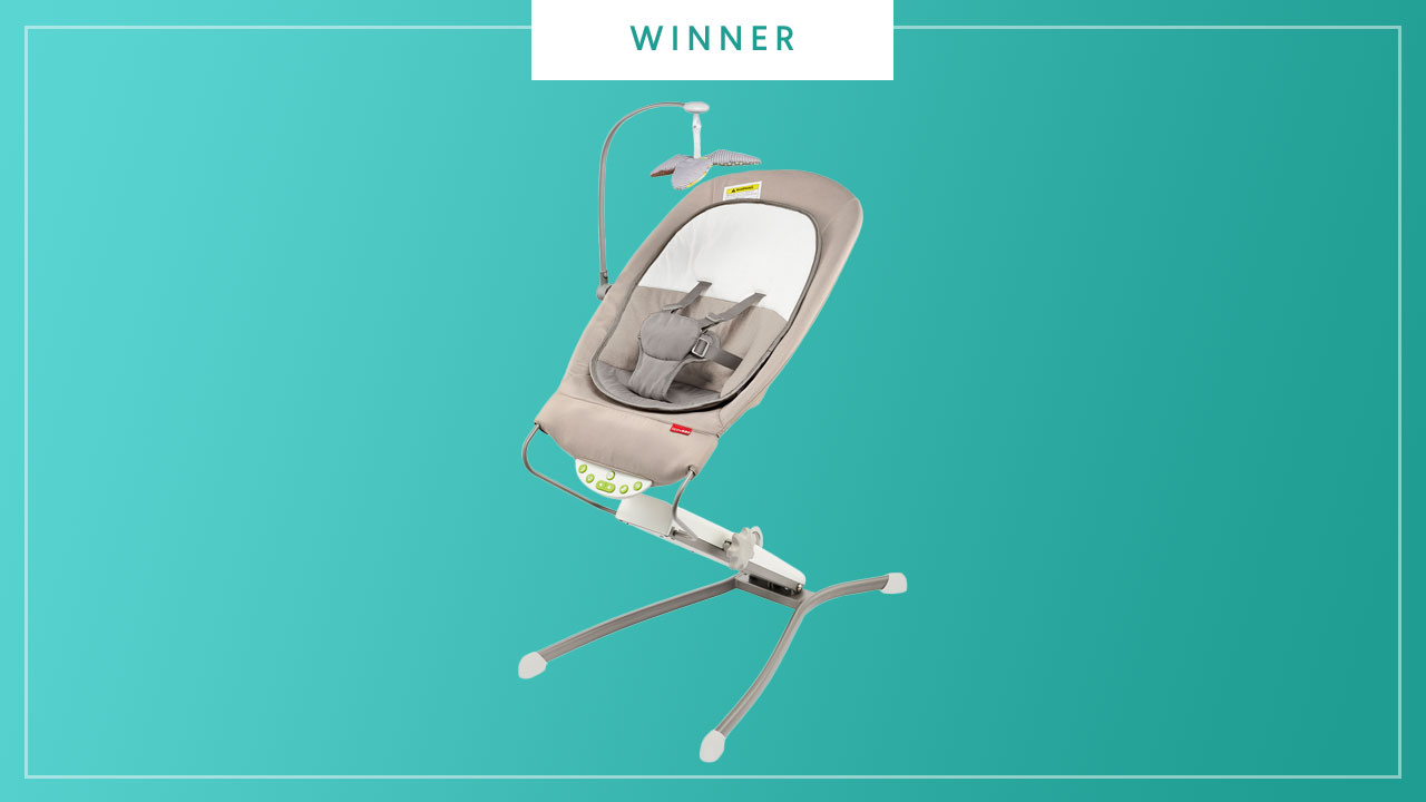 The Skip Hop Uplift Multi-Level Bouncer wins the 2017 Best of Baby award from The Bump
