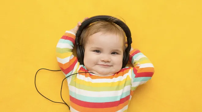 BABY BUMP HEADPHONES Professional Portable Music Play Prenatal