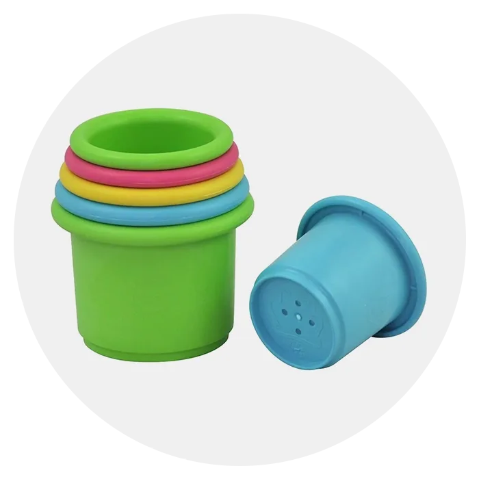 Green Sprouts Baby Sprout Ware Stacking Cups made from Plants