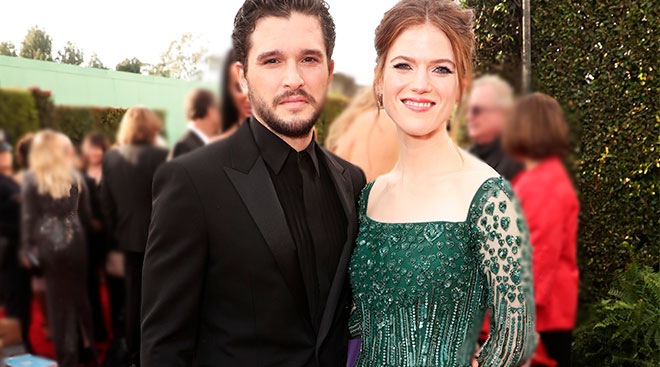 actress rose leslie and kit harrington are expecting their first baby