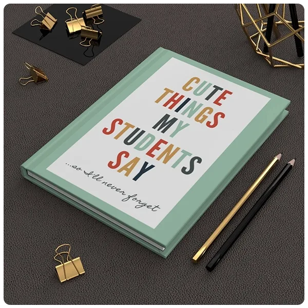 All Things I Am End of Year Teacher Appreciation Keepsake Journal