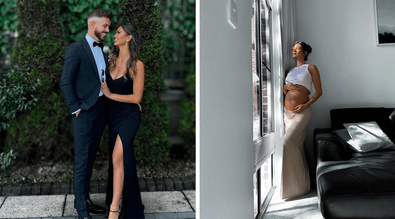 gael cameron and nathan gallagher pregnant with first baby
