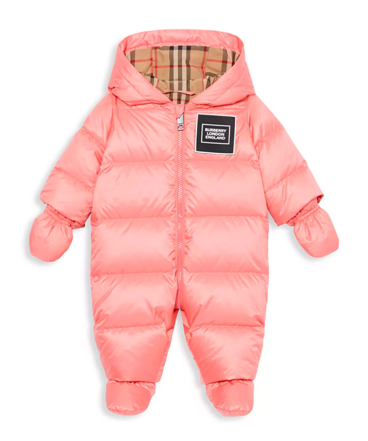 baby girl north face snowsuit